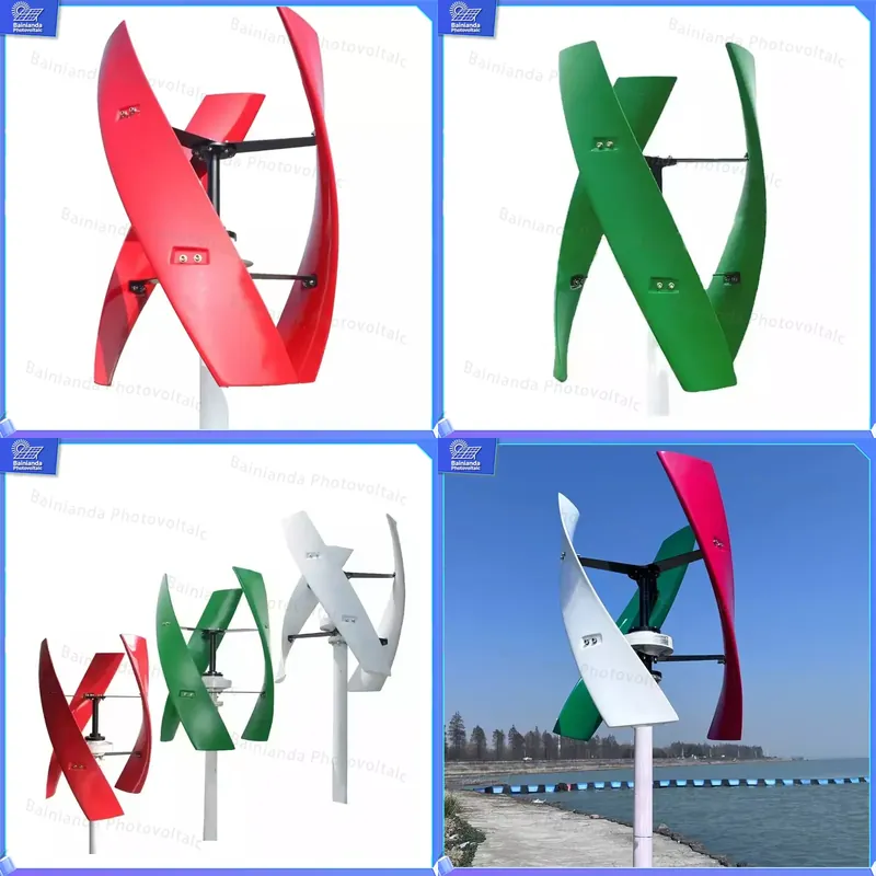Renewable Energy Wind Solar - Générateur éolien compact 300W 800W 1000W,