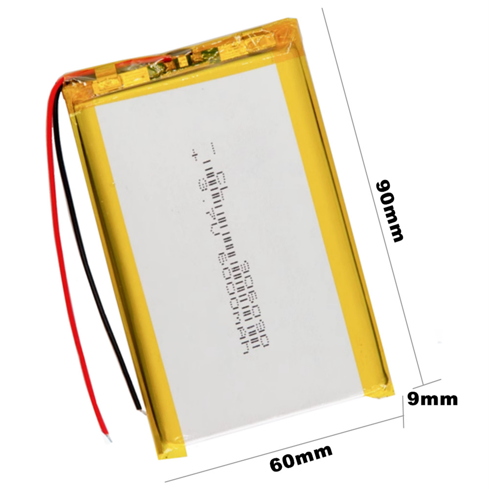 Renewable Energy Sources - Batterie rechargeable au Lithium polymère 906090,