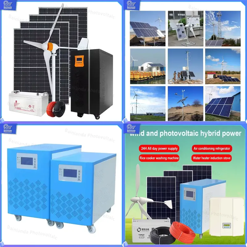 Système de générateur hybride  - Renewable Energy Wind Solar avis et prix