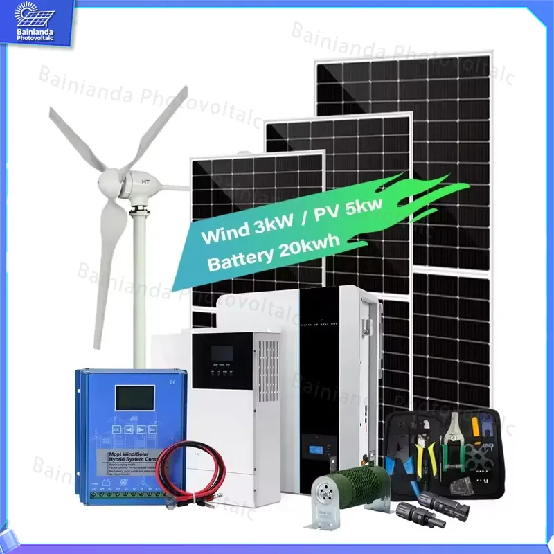 Kit d'énergie solaire éolienne - Renewable Energy Wind Solar avis et prix