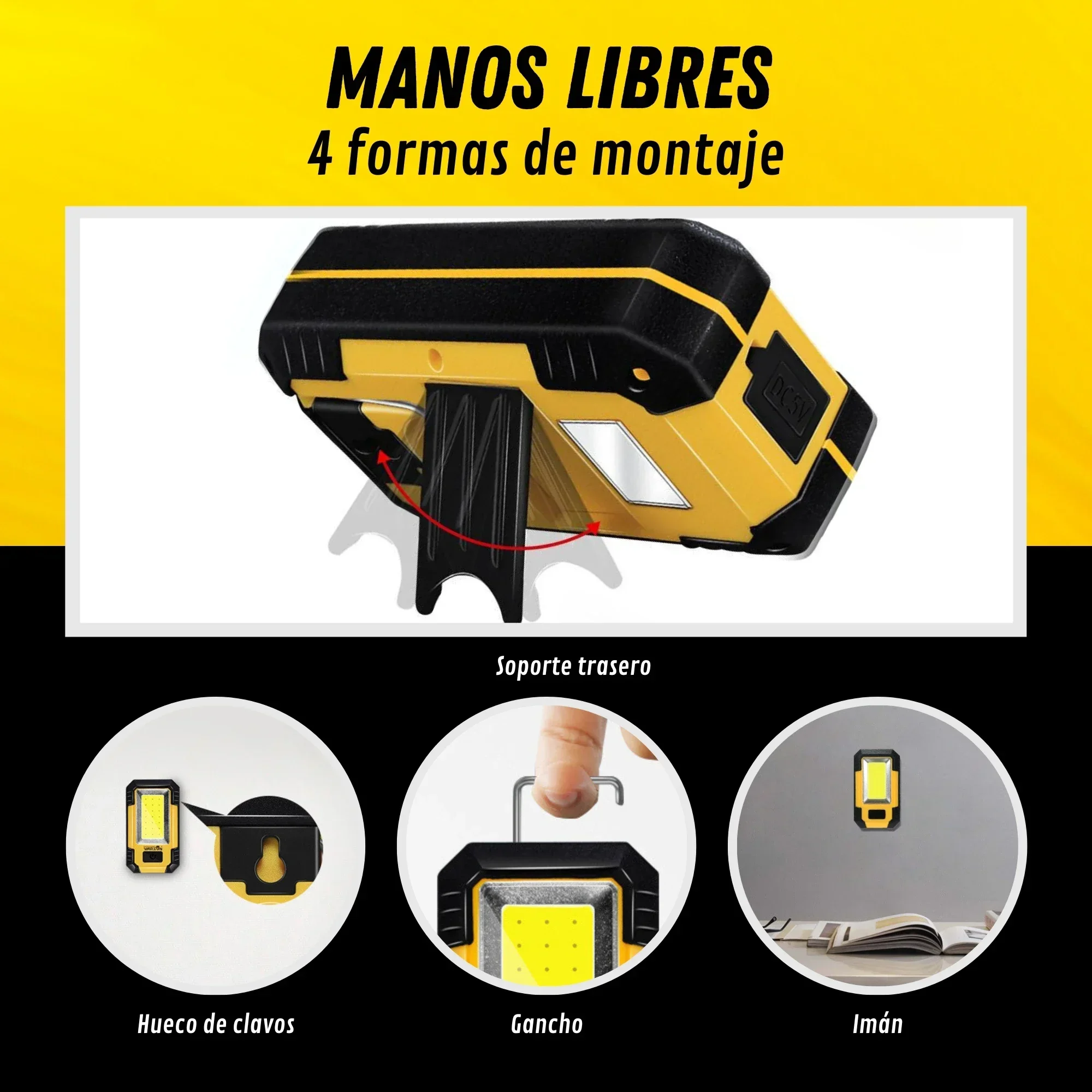 Lampe de travail Rechargeable  - Renewable Energy Sources avis et prix